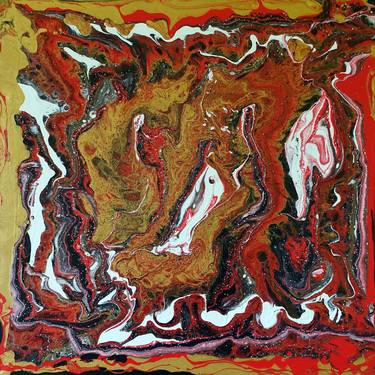 Print of Abstract Expressionism Abstract Paintings by Silva Krajnc