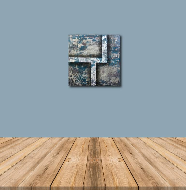 Original Documentary Abstract Painting by Silva Krajnc