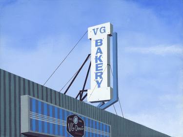 Original Photorealism Architecture Paintings by Doug Crozier