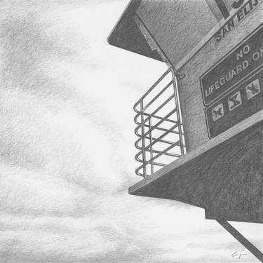 Original Photorealism Architecture Drawings by Doug Crozier