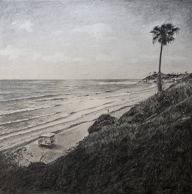 Original Illustration Beach Drawings by Doug Crozier