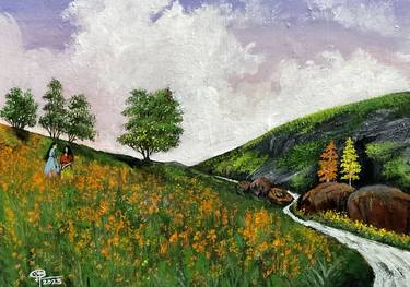 Original Landscape Paintings by Sangita Fand kadam