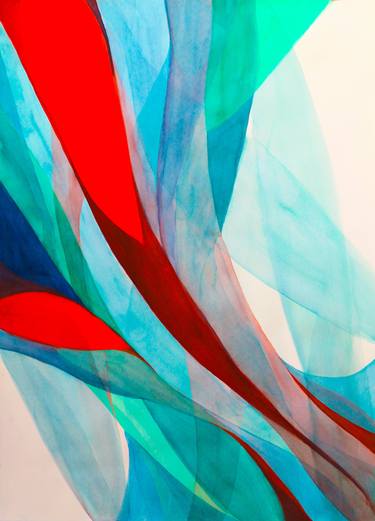 Original Abstract Paintings by Buthaina Bucheery
