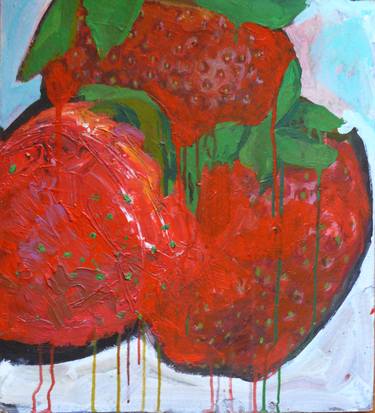 Print of Expressionism Food Paintings by Teddy Mica