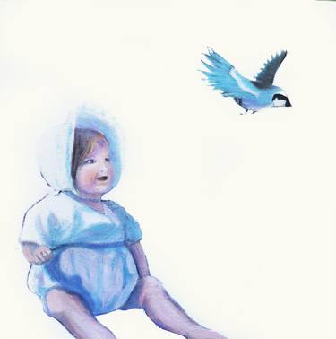 Print of Children Paintings by Evy Olsen Halvorsen