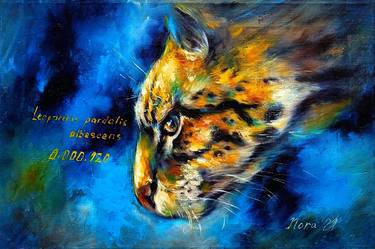 Original Contemporary Cats Paintings by Eleonora Taranova