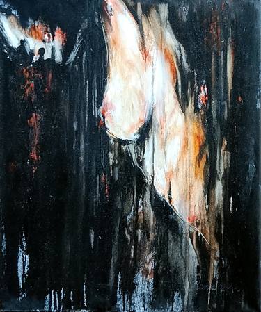Original Abstract Expressionism Body Paintings by Eleonora Taranova