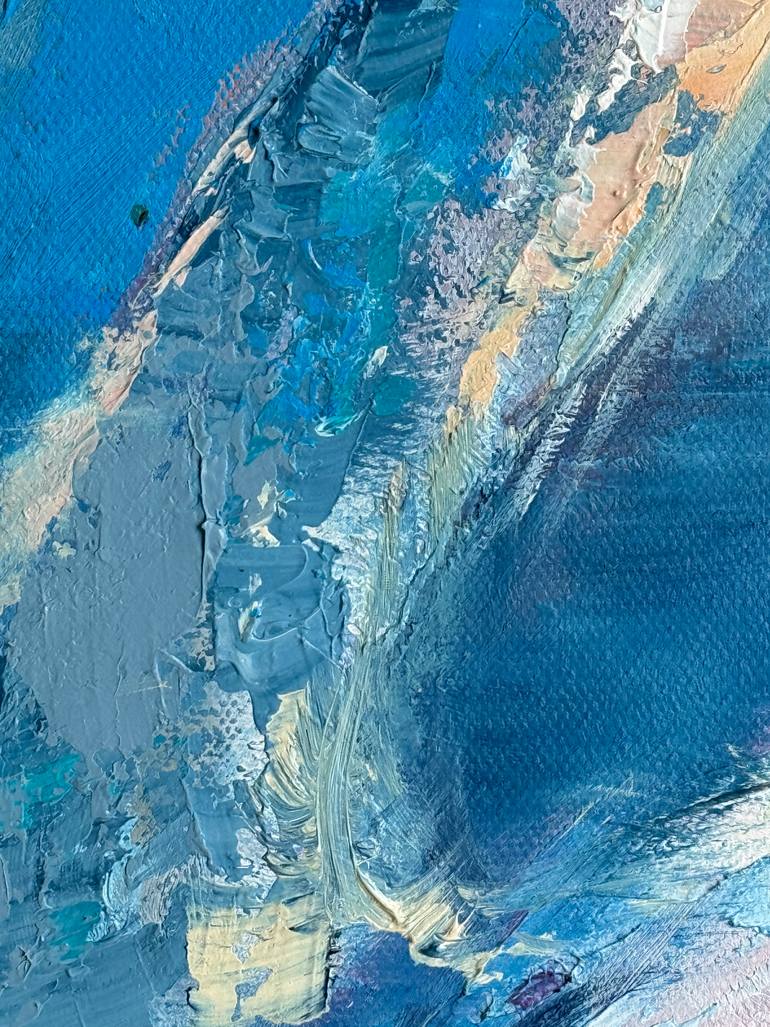 Original Abstract Expressionism Animal Painting by Eleonora Taranova
