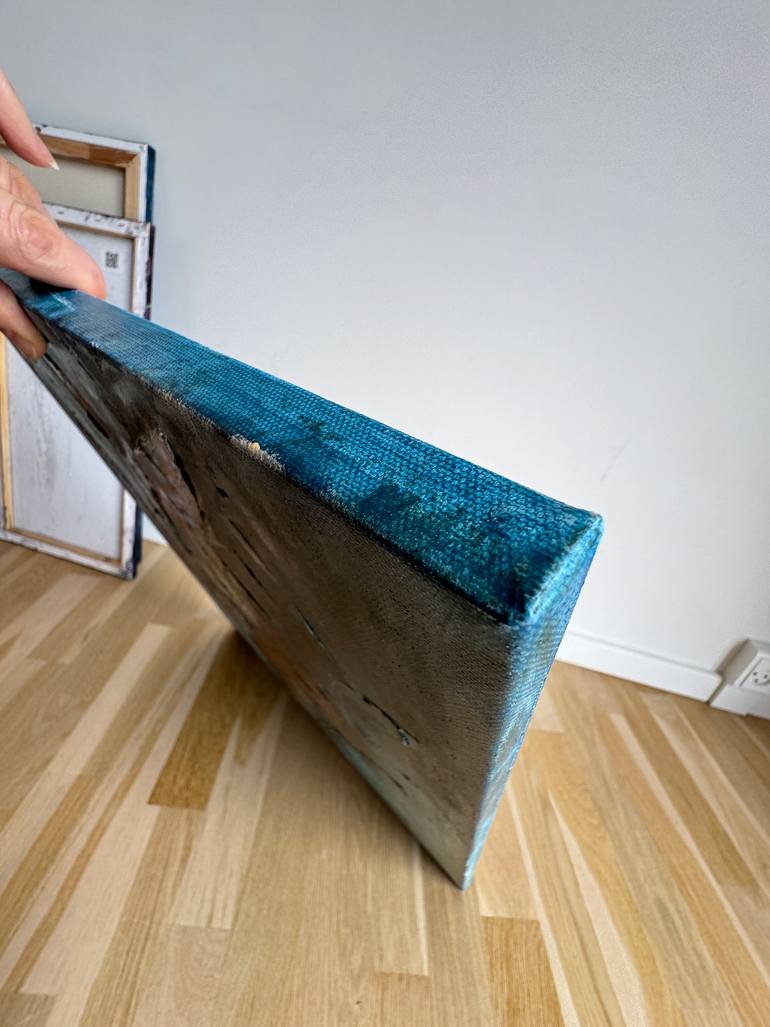 Original Abstract Expressionism Horse Painting by Eleonora Taranova