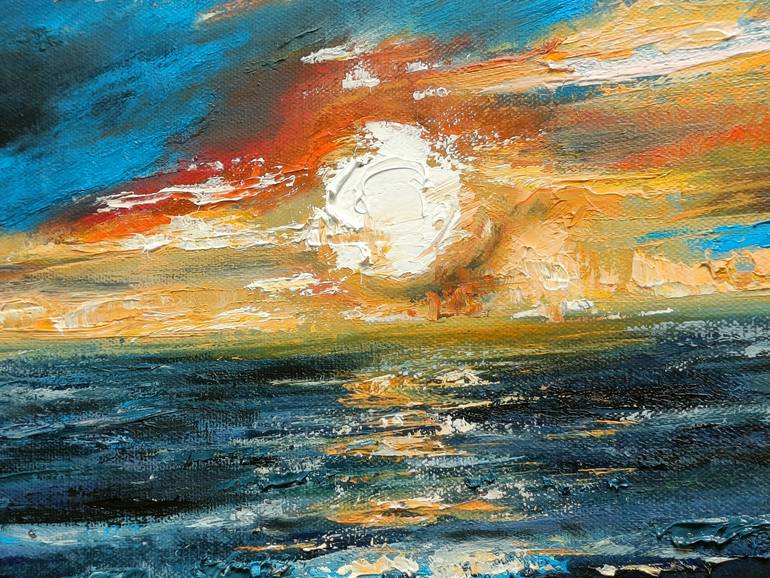 Original Expressionism Seascape Painting by Eleonora Taranova