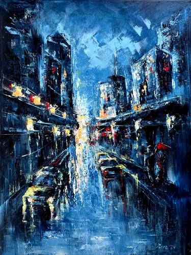Print of Impressionism Cities Paintings by Eleonora Taranova