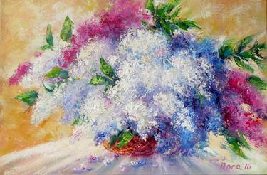 Original Expressionism Floral Paintings by Eleonora Taranova