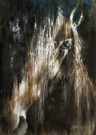 Print of Abstract Horse Paintings by Eleonora Taranova