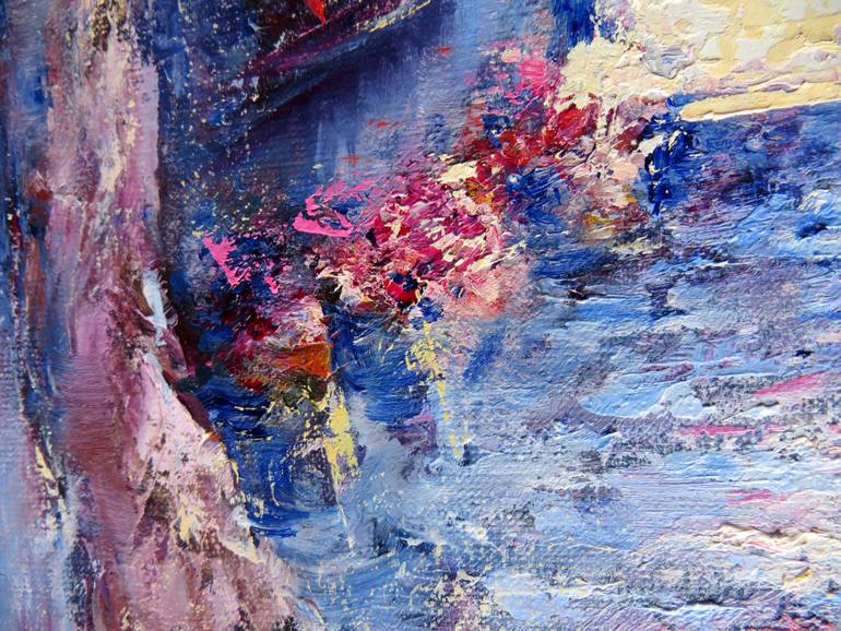 Original Abstract Expressionism Love Painting by Eleonora Taranova