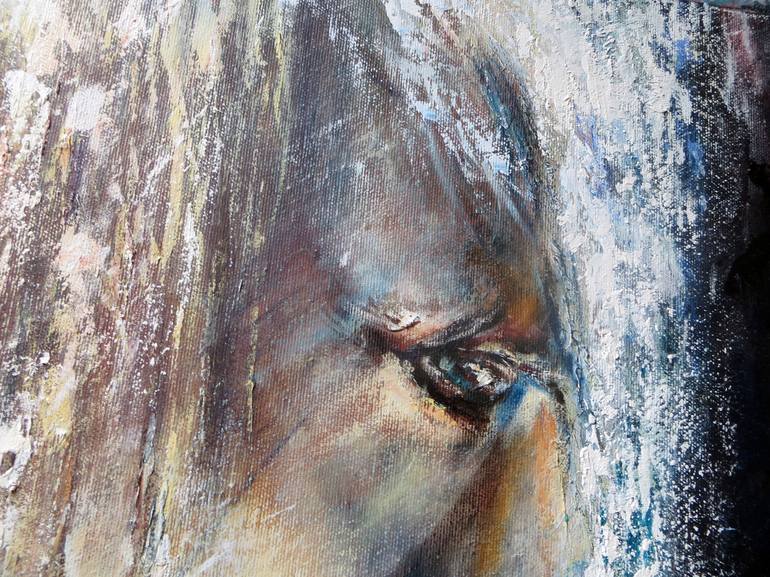 Original Expressionism Horse Painting by Eleonora Taranova