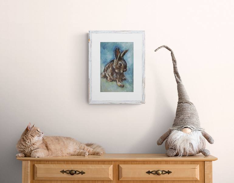 Original Fine Art Animal Painting by Eleonora Taranova