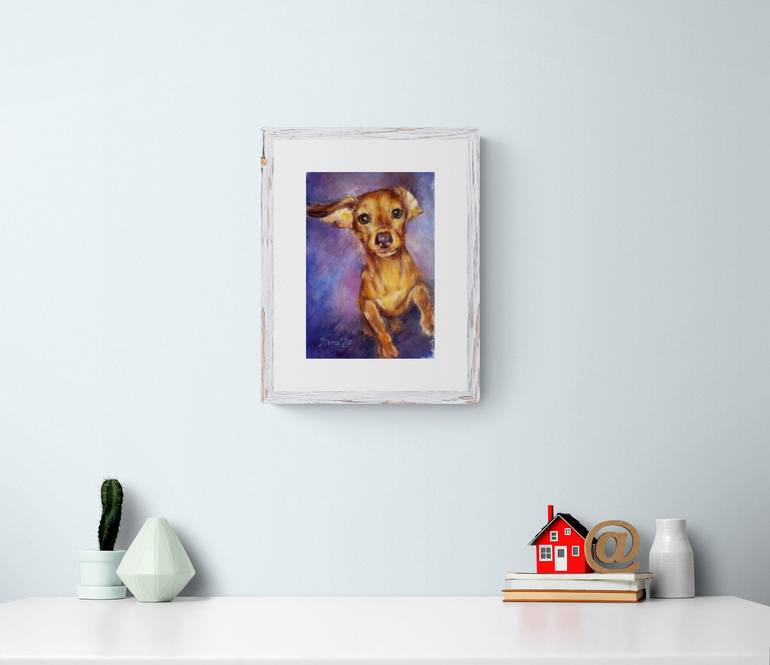 Original Dogs Painting by Eleonora Taranova