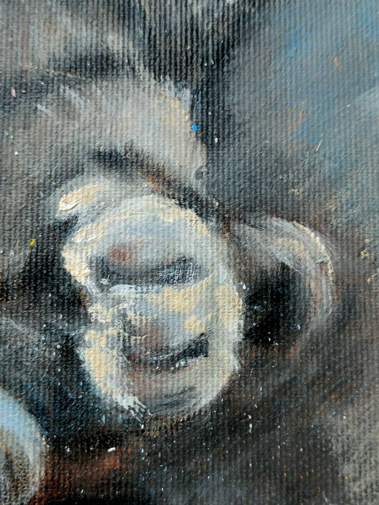 Original Figurative Cats Painting by Eleonora Taranova