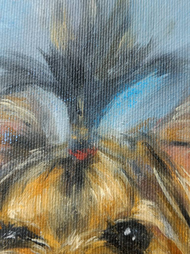 Original Figurative Dogs Painting by Eleonora Taranova