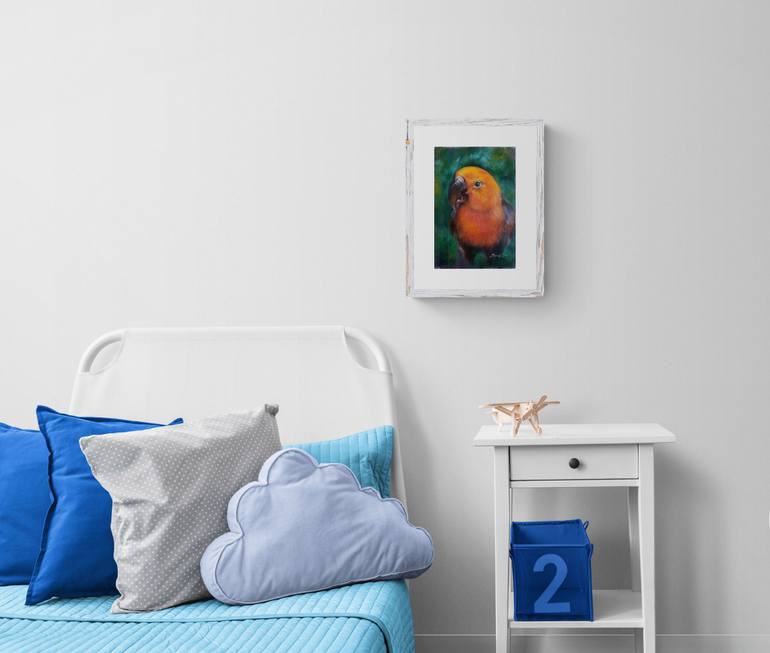 Original Expressionism Animal Painting by Eleonora Taranova