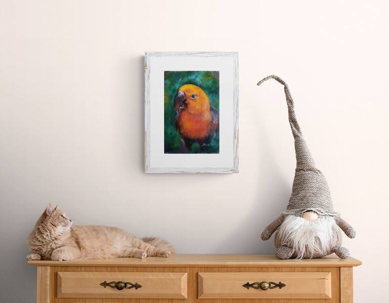 Original Expressionism Animal Painting by Eleonora Taranova