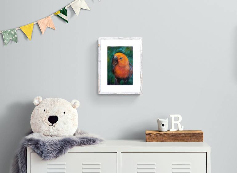 Original Expressionism Animal Painting by Eleonora Taranova