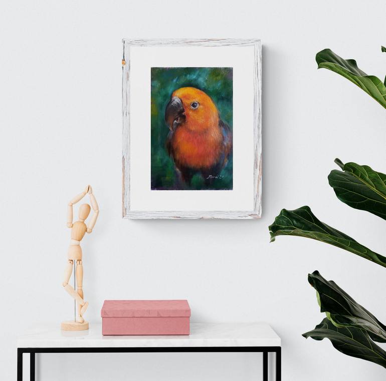 Original Expressionism Animal Painting by Eleonora Taranova