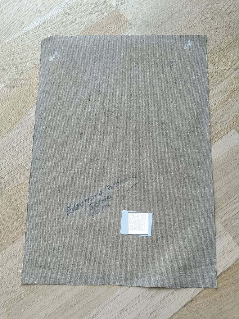 Original Figurative Dogs Painting by Eleonora Taranova