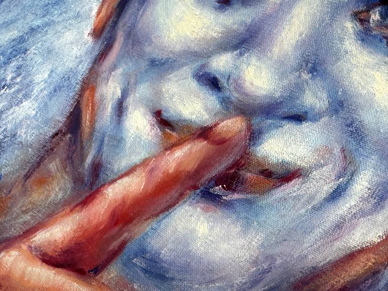 Original Portraiture Portrait Painting by Eleonora Taranova