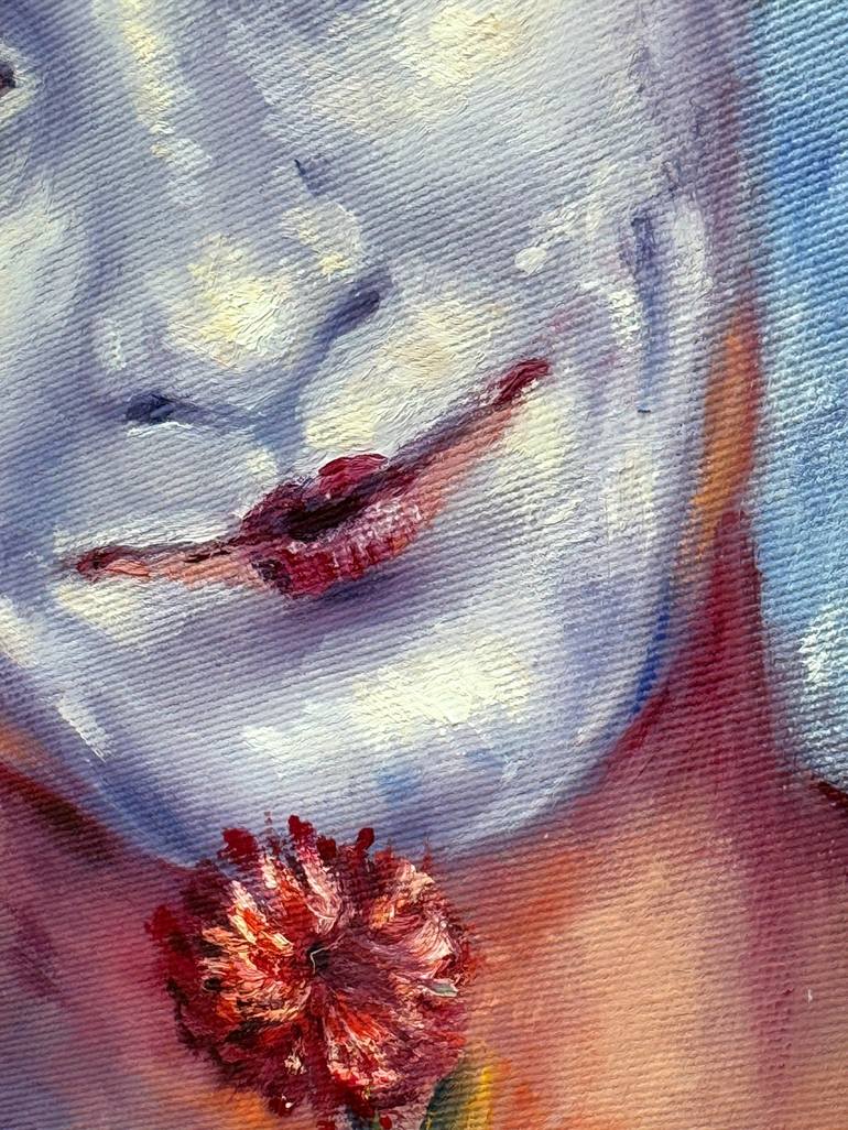 Original Expressionism Portrait Painting by Eleonora Taranova