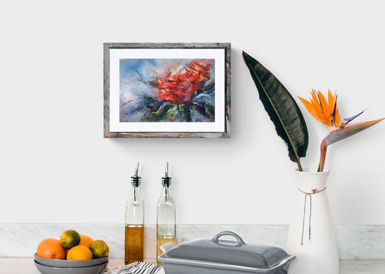 Original Floral Painting by Eleonora Taranova