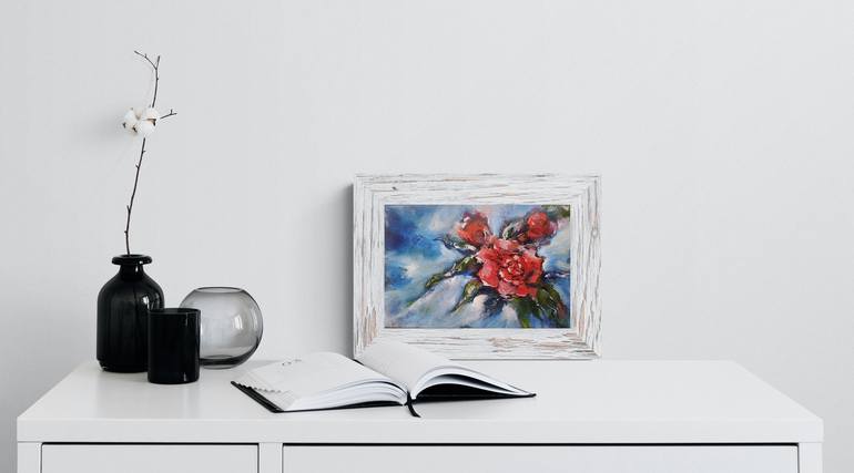 Original Floral Painting by Eleonora Taranova