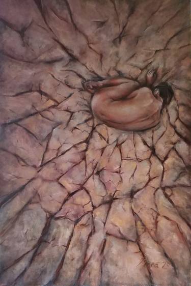 eMotions. Loneliness original oil painting thumb