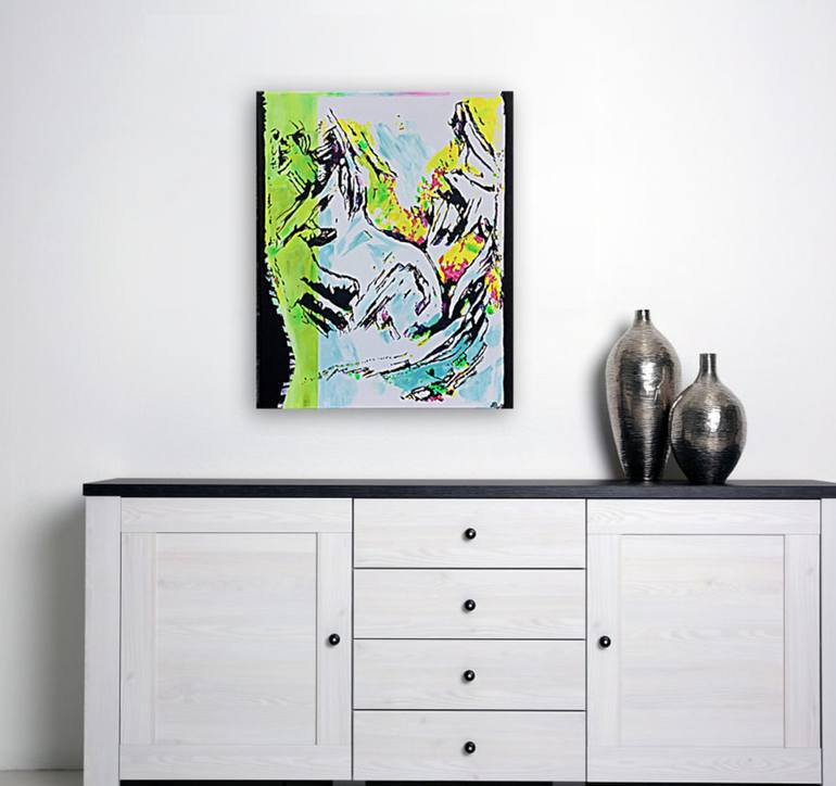 Original Abstract Painting by Amanda D