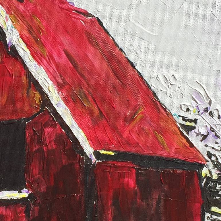 Original Abstract Landscape Painting by Amanda D