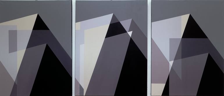 Original Architecture Painting by Mila Gvardiol | Contemporary Art on Canvas | Parallax 3