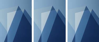 Original Abstract Architecture Paintings by Mila Gvardiol