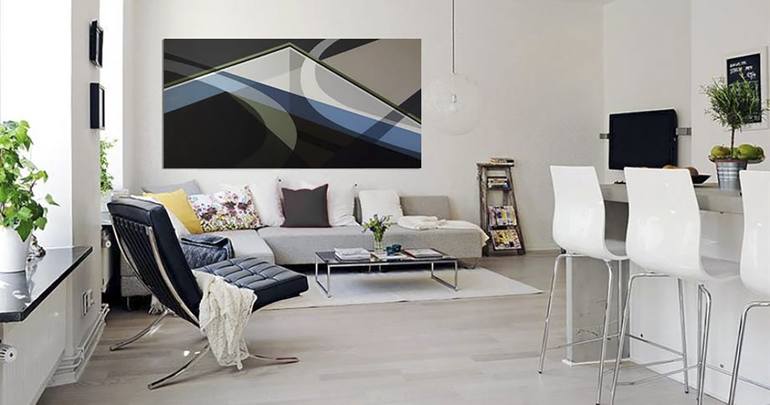 Original Minimalism Abstract Painting by Mila Gvardiol