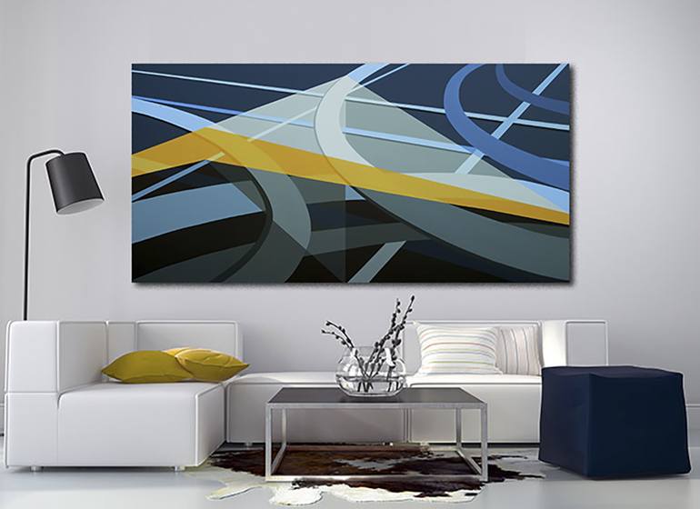 Original Abstract Painting by Mila Gvardiol