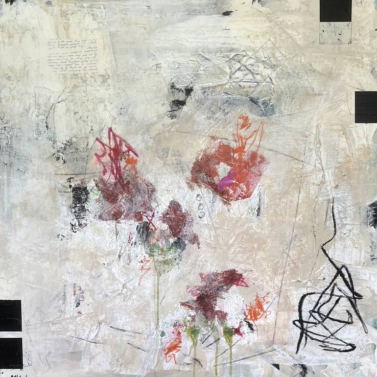 Grandmothers Four Black Chairs Painting by Martha Kaplan Saatchi Art