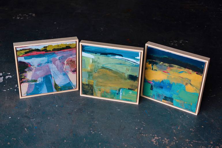 Original Abstract Landscape Painting by Belinda Ross