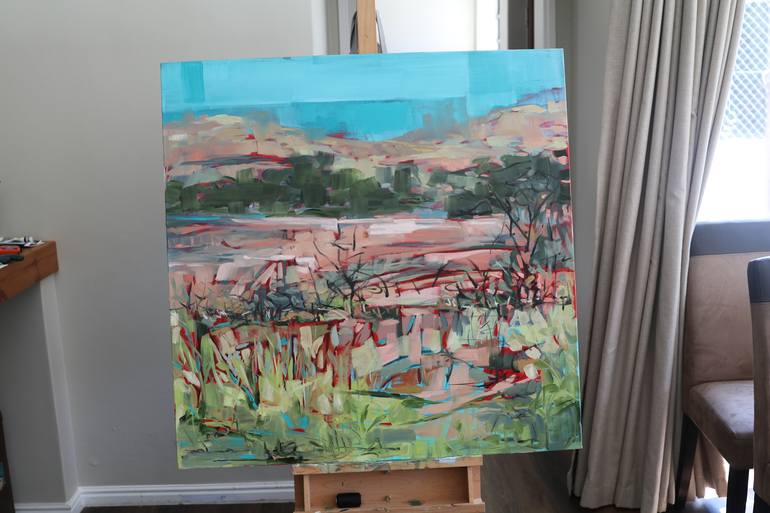 Original Abstract Landscape Painting by Belinda Ross