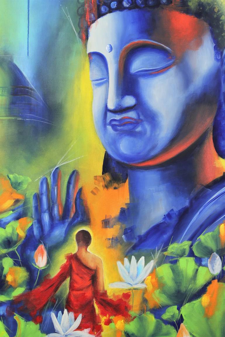 Original Religious Painting by Bhoomika Dewangan