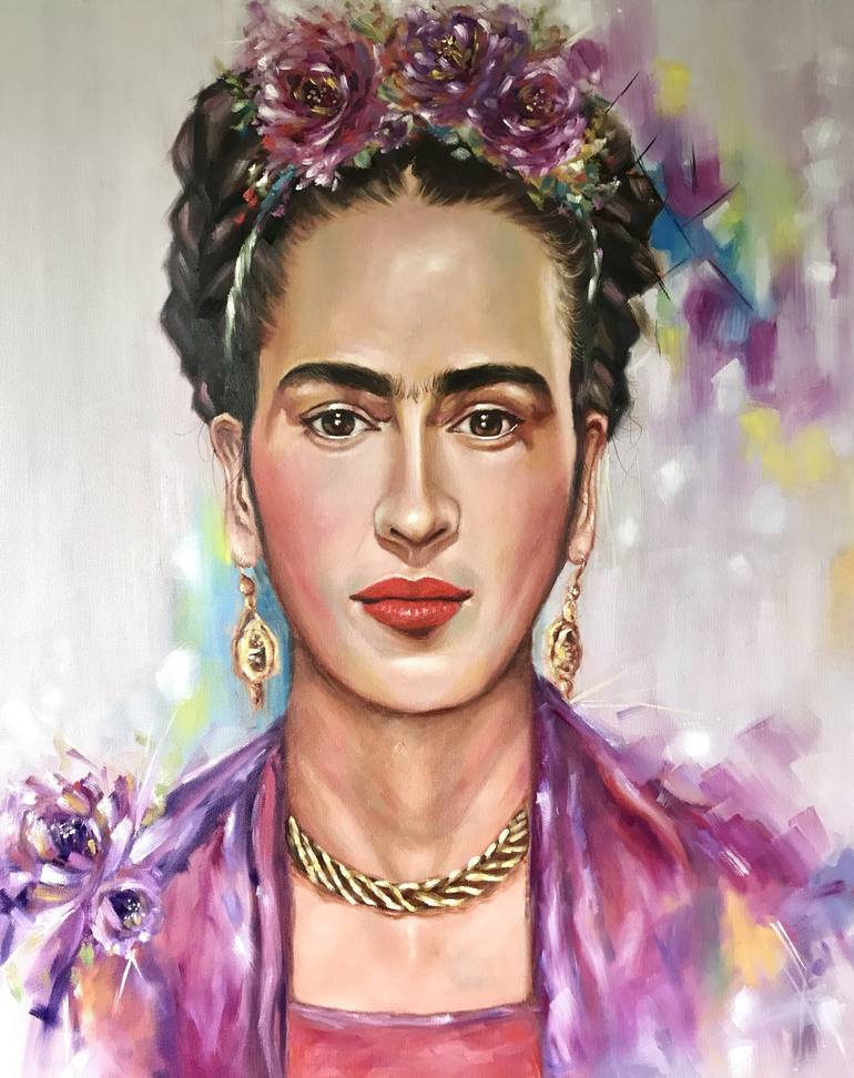 Frida Painting by Bhoomika Dewangan | Saatchi Art