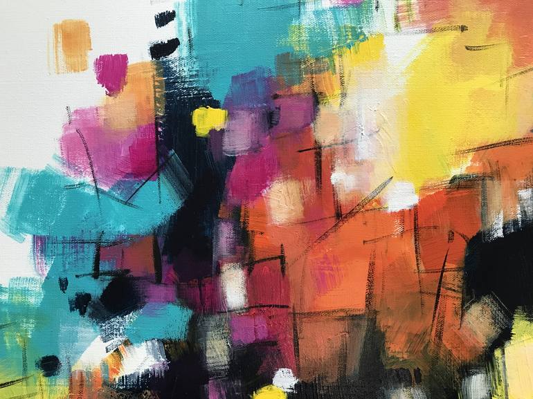 Original Abstract Painting by Bhoomika Dewangan