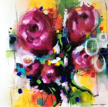 Print of Floral Paintings by Bhoomika Dewangan