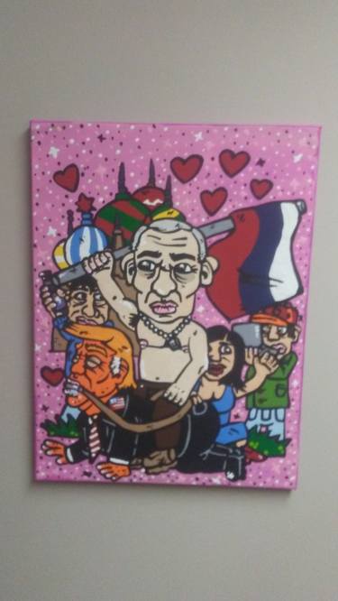 Print of Street Art Political Paintings by Kyle Sauer