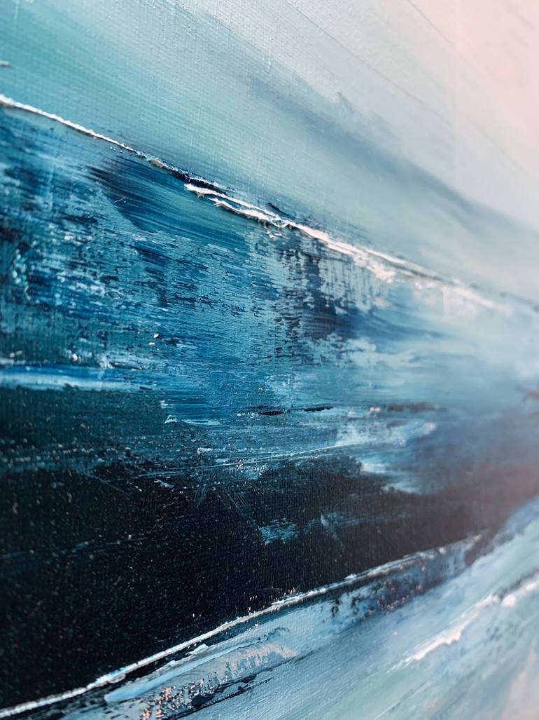 Original Abstract Seascape Painting by Alicia Renee