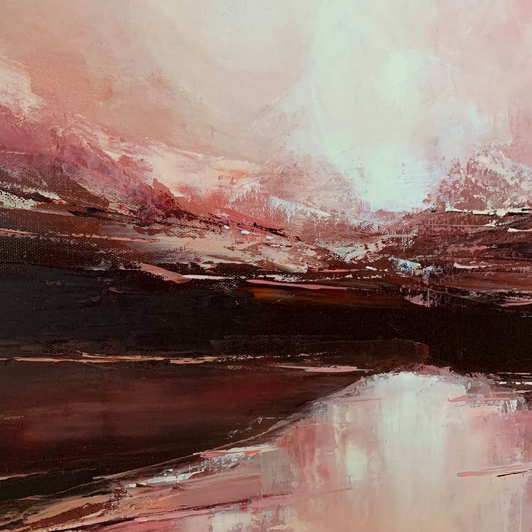 Original Abstract Landscape Painting by Alicia Renee
