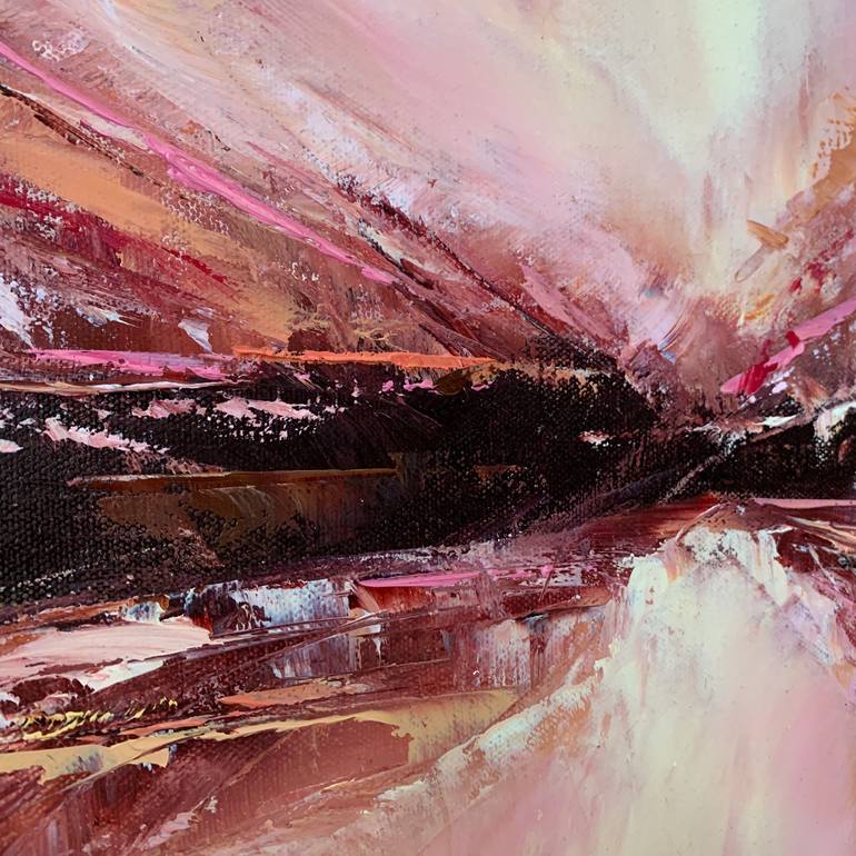 Original Abstract Landscape Painting by Alicia Renee